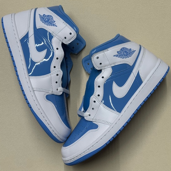 Jordan Other - NIKE Air Jordan Retro 1 Mid UNC Blue White Men’s Shoes